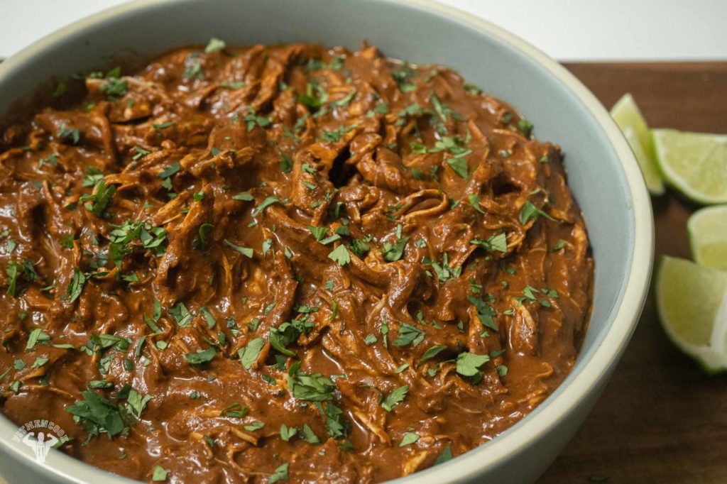 Instant Pot Chocolate Chicken Mole