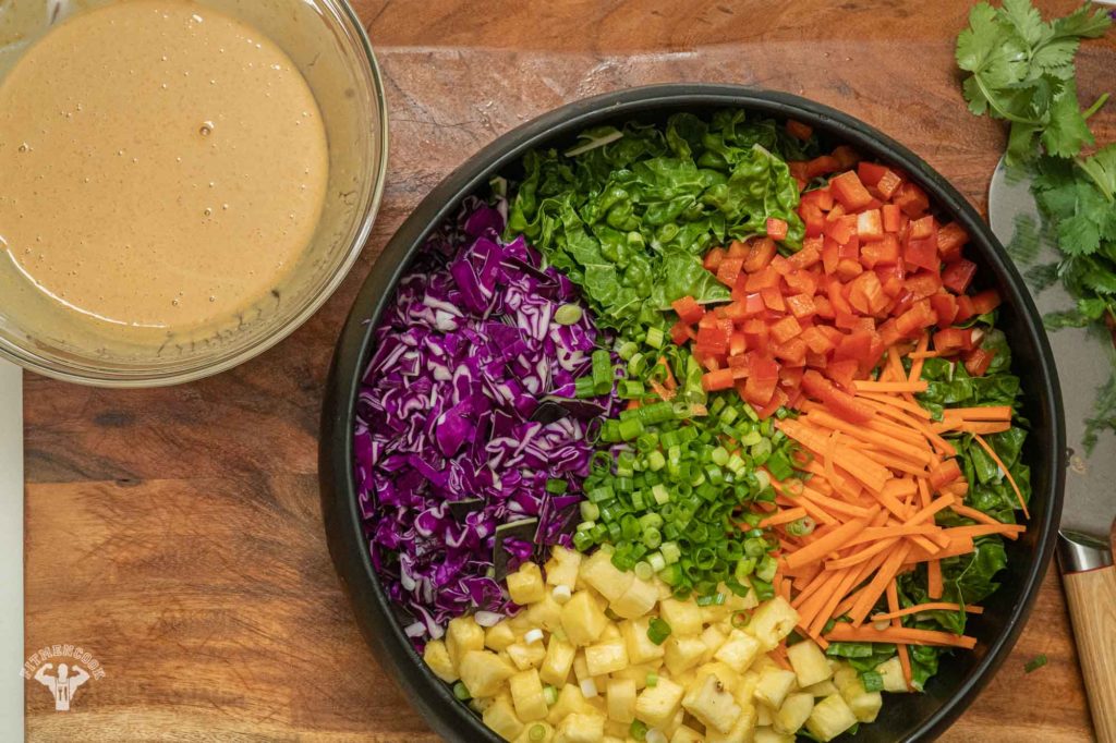 Pineapple Peanut Salad Dressing