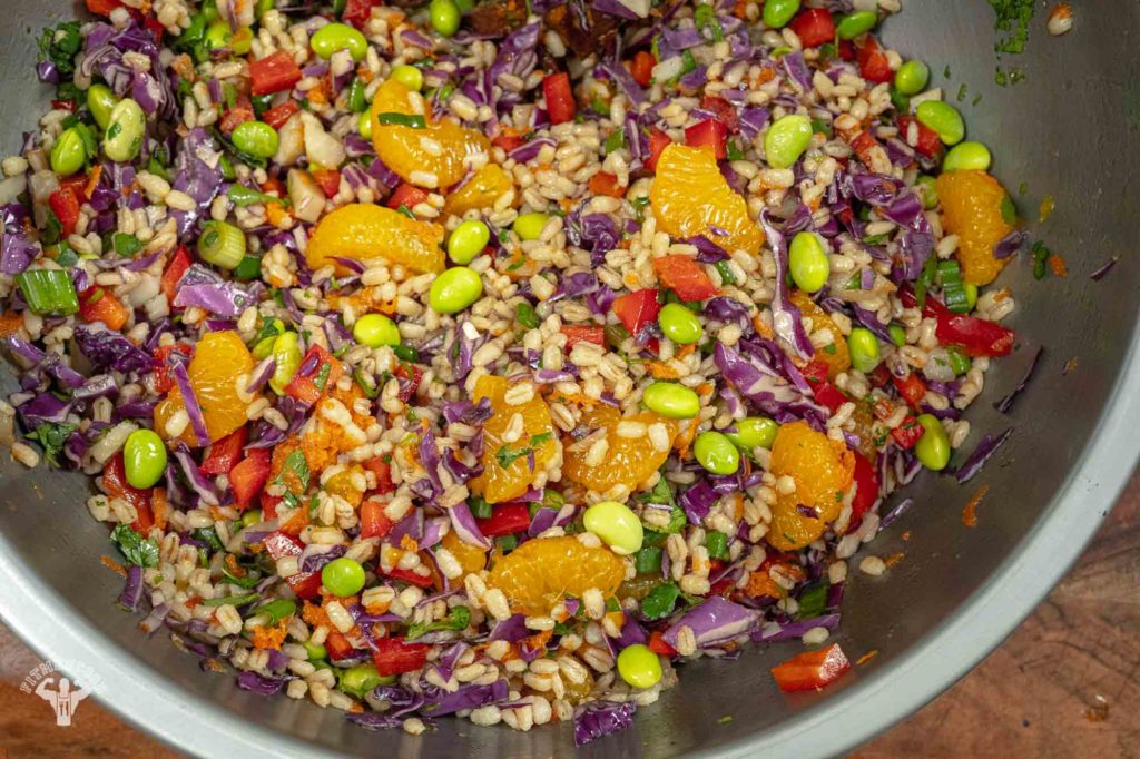 Mandarin Ginger Barley Grain Bowl