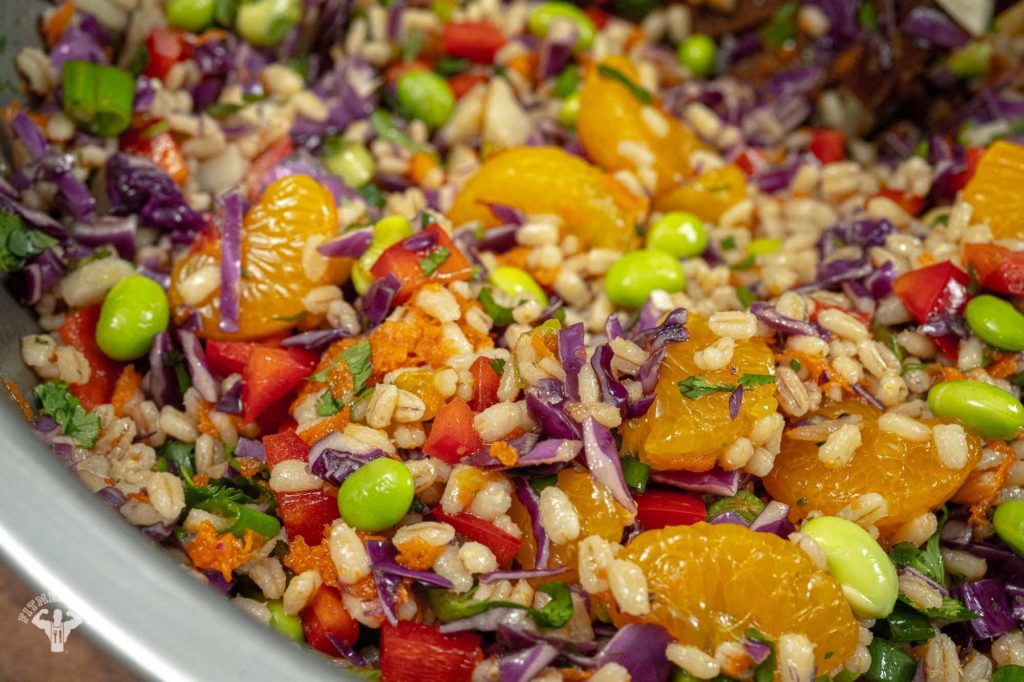 Mandarin Ginger Barley Grain Bowl